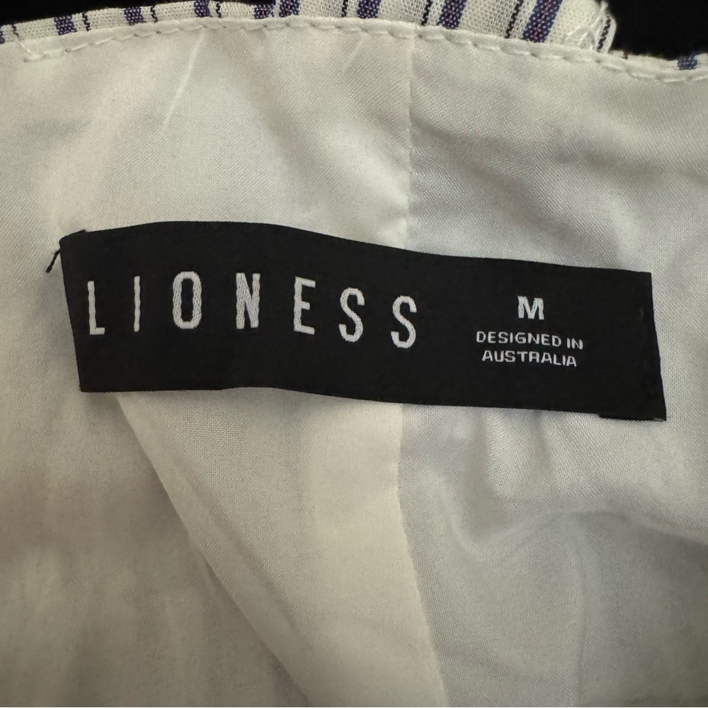 LIONESS Cobain Corset in Ivory Multi Stripe Size Medium - Picture 8 of 13